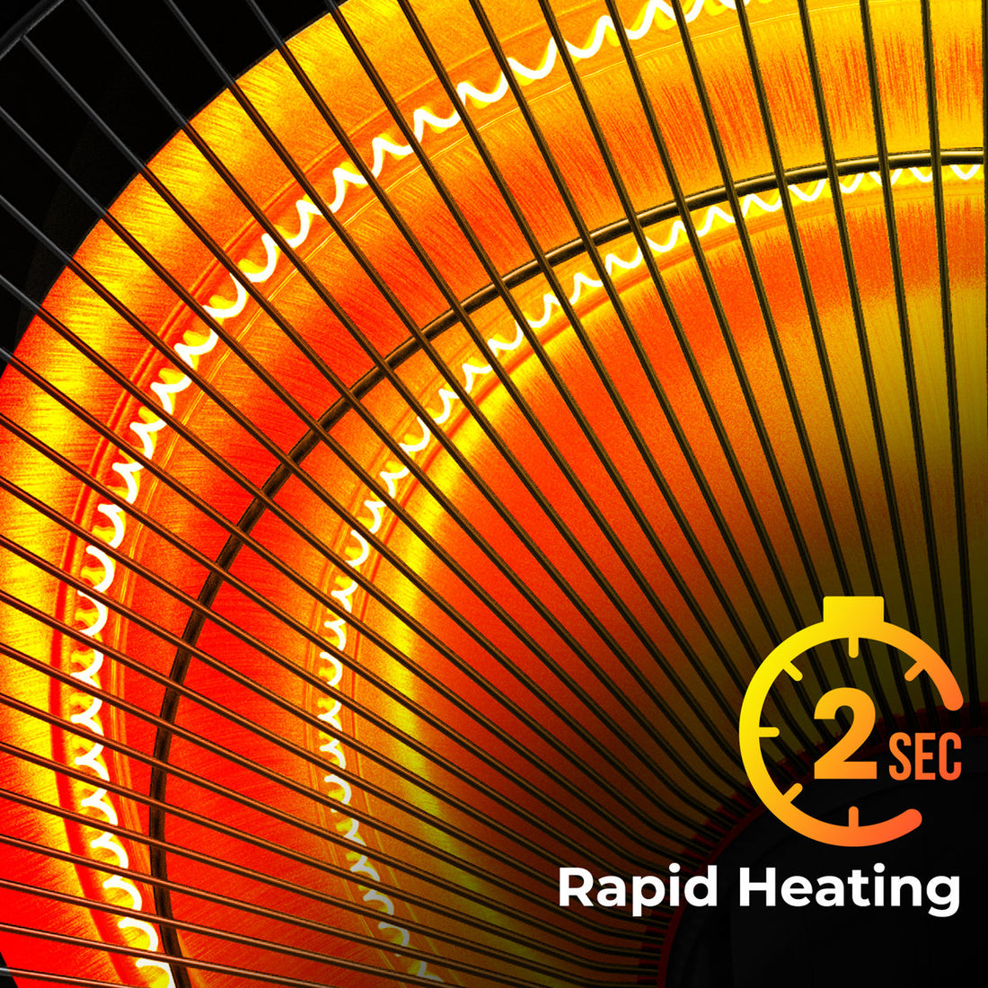 1500watt Hanging Electric Patio Heater