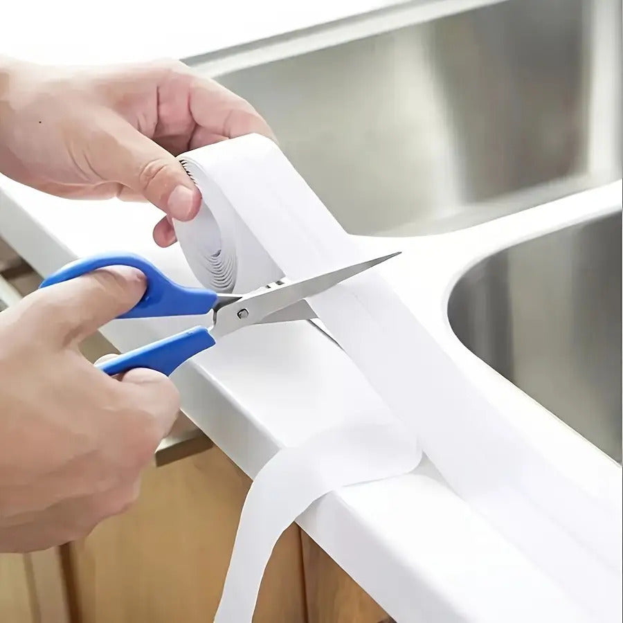 3 rolls waterproof tape kitchen bathroom suitable sinks