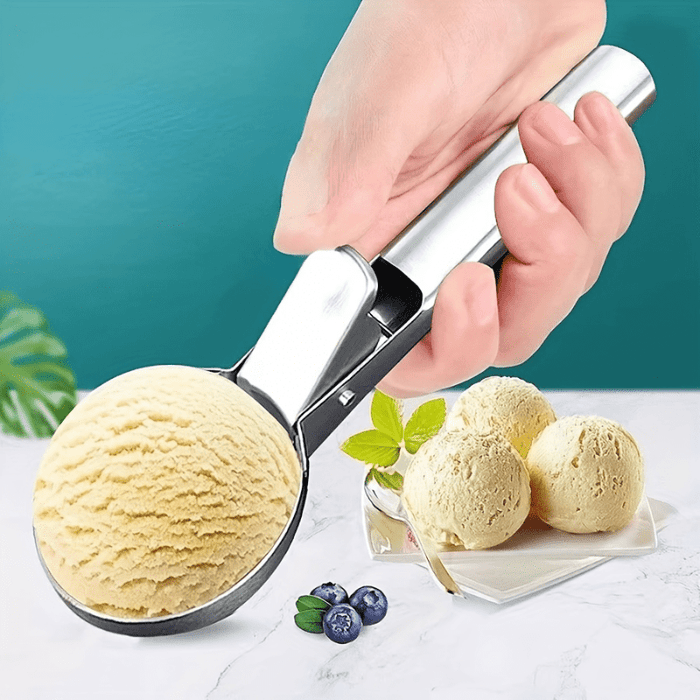 heavy duty stainless steel ice cream scoop trigger ideal ice