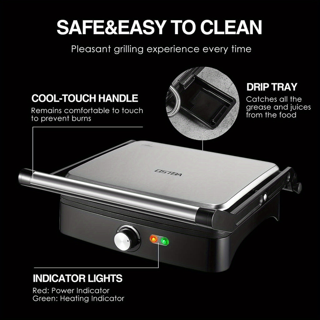 grill indoor sandwich maker temperature