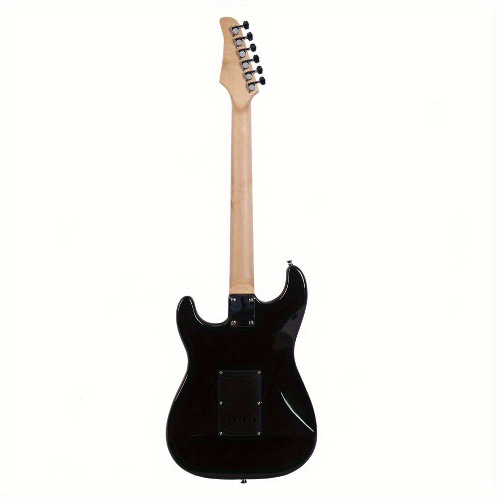 ast stylish electric guitar kit black pickguard black