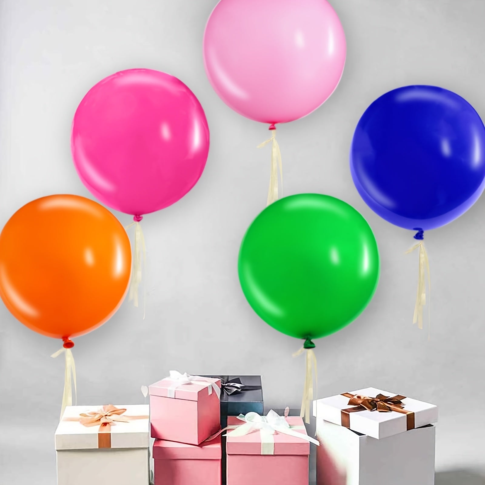 6pcs gigantic super thickened 37 inch   balloons