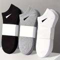 6pcs 3pairs mens heavy duty polyester fiber boat socks