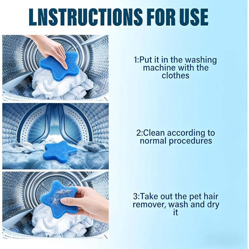 6 reusable pet hair removers   shaped hair removers