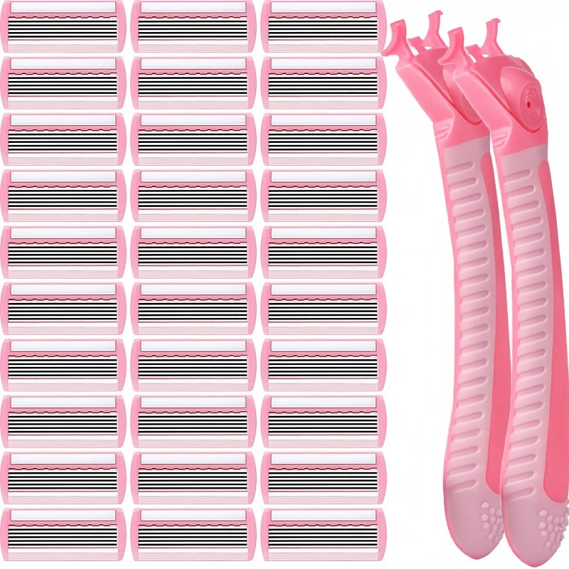 1 handle 18   womens epilator body bikini manual razor
