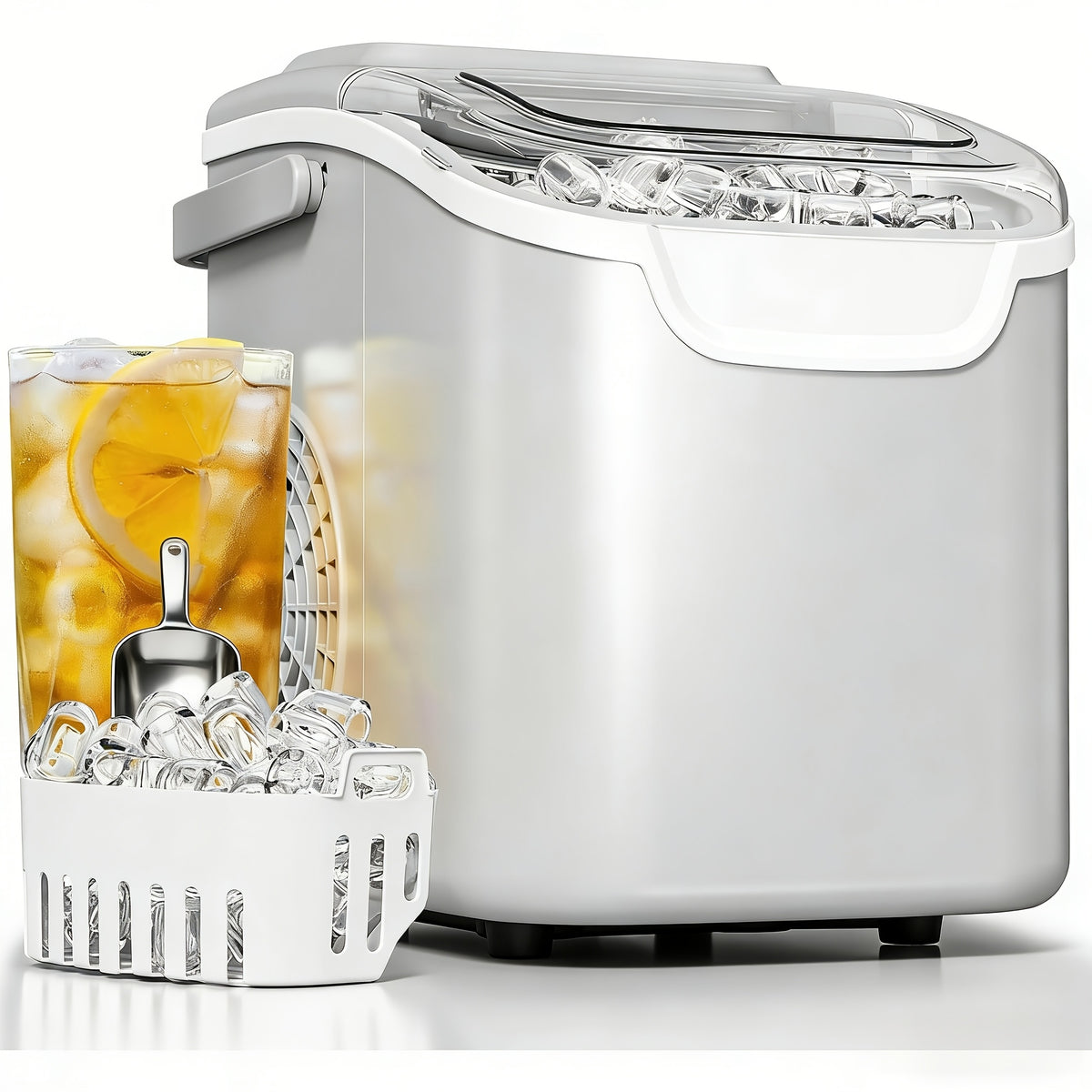 ice makers countertop 26lbs in 24hrs portable ice maker