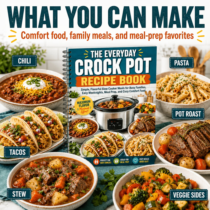everyday   recipe book simple slow cooker meals busy