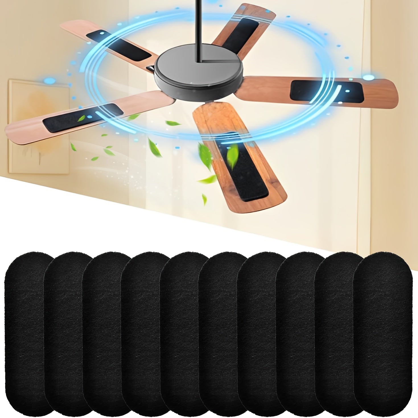 5pcs ceiling fan blade activated carbon   blade air
