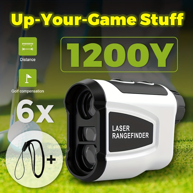 1200 yard laser rangefinder golf   stuff 6 5x