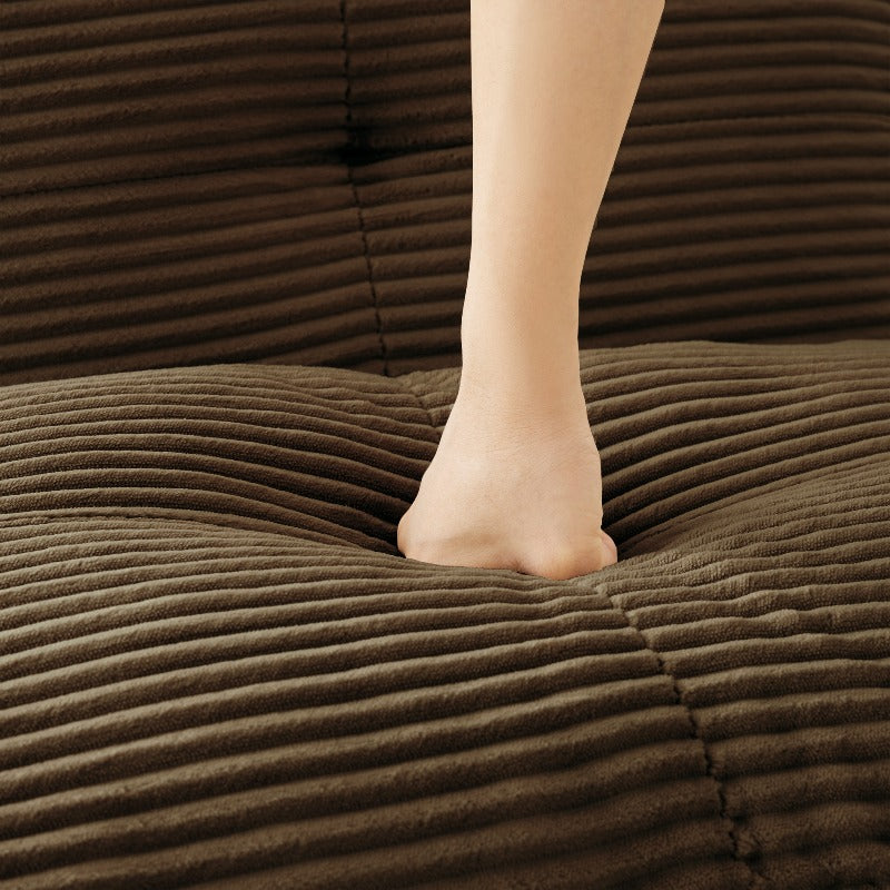 modern modular sectional sofa living room corduroy fabric 3