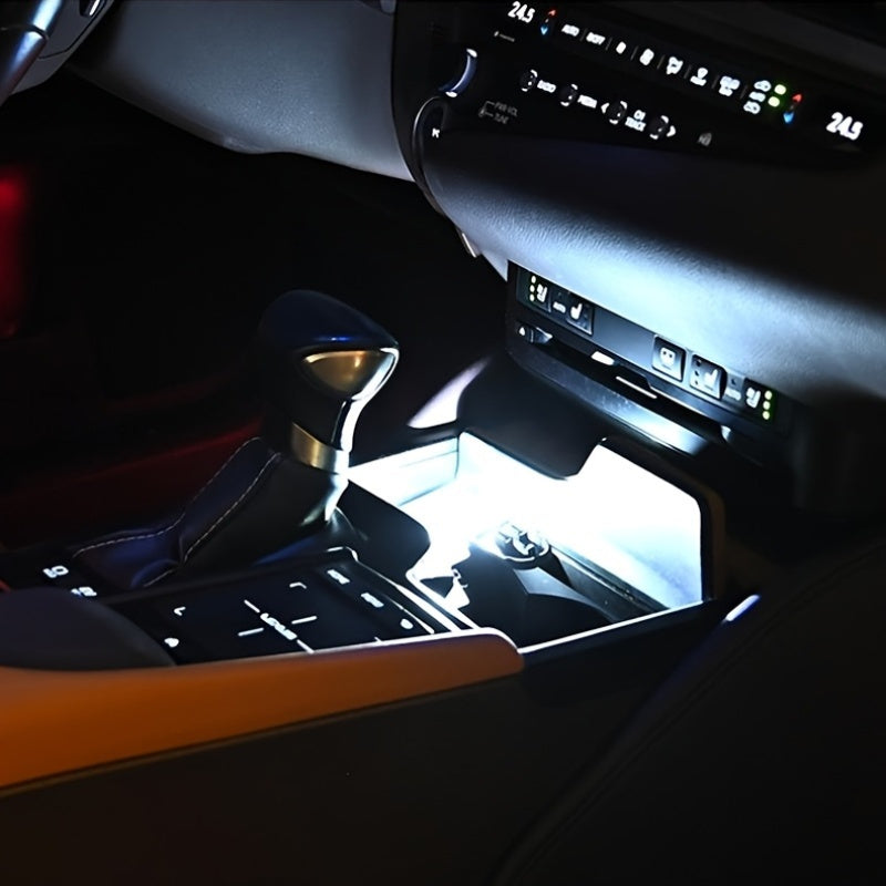 1pc car usb ambient lights mini size led atmosphere lamps