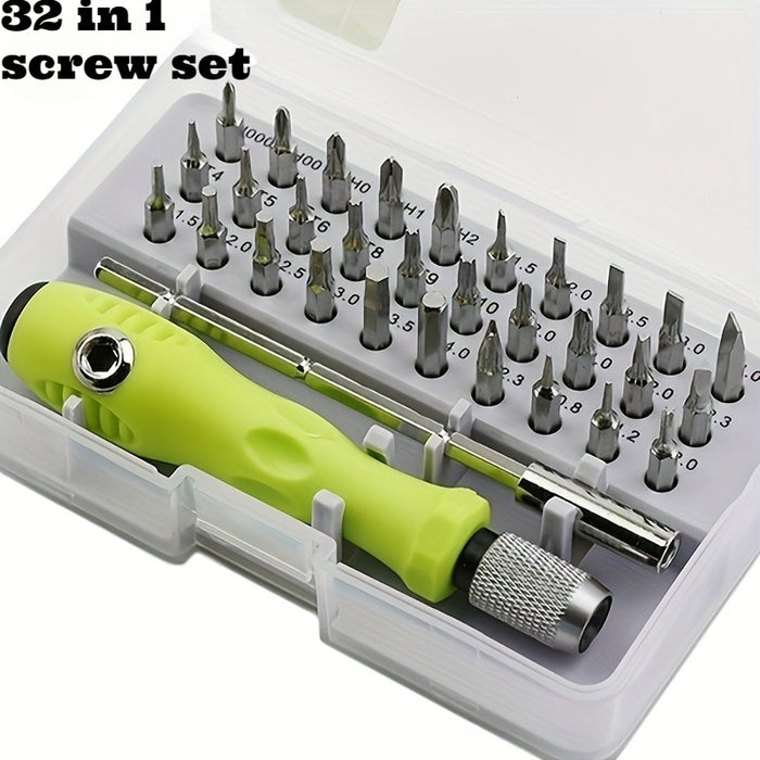 32 in 1 random colors precision screwdriver set portable