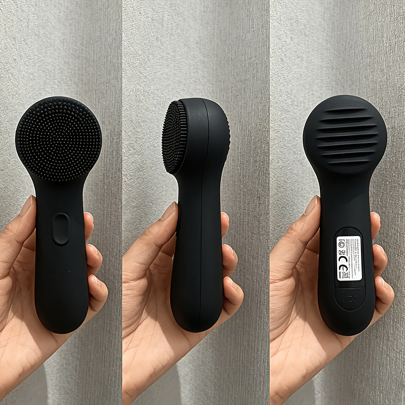 silicone facial cleansing brush electric face scrubber
