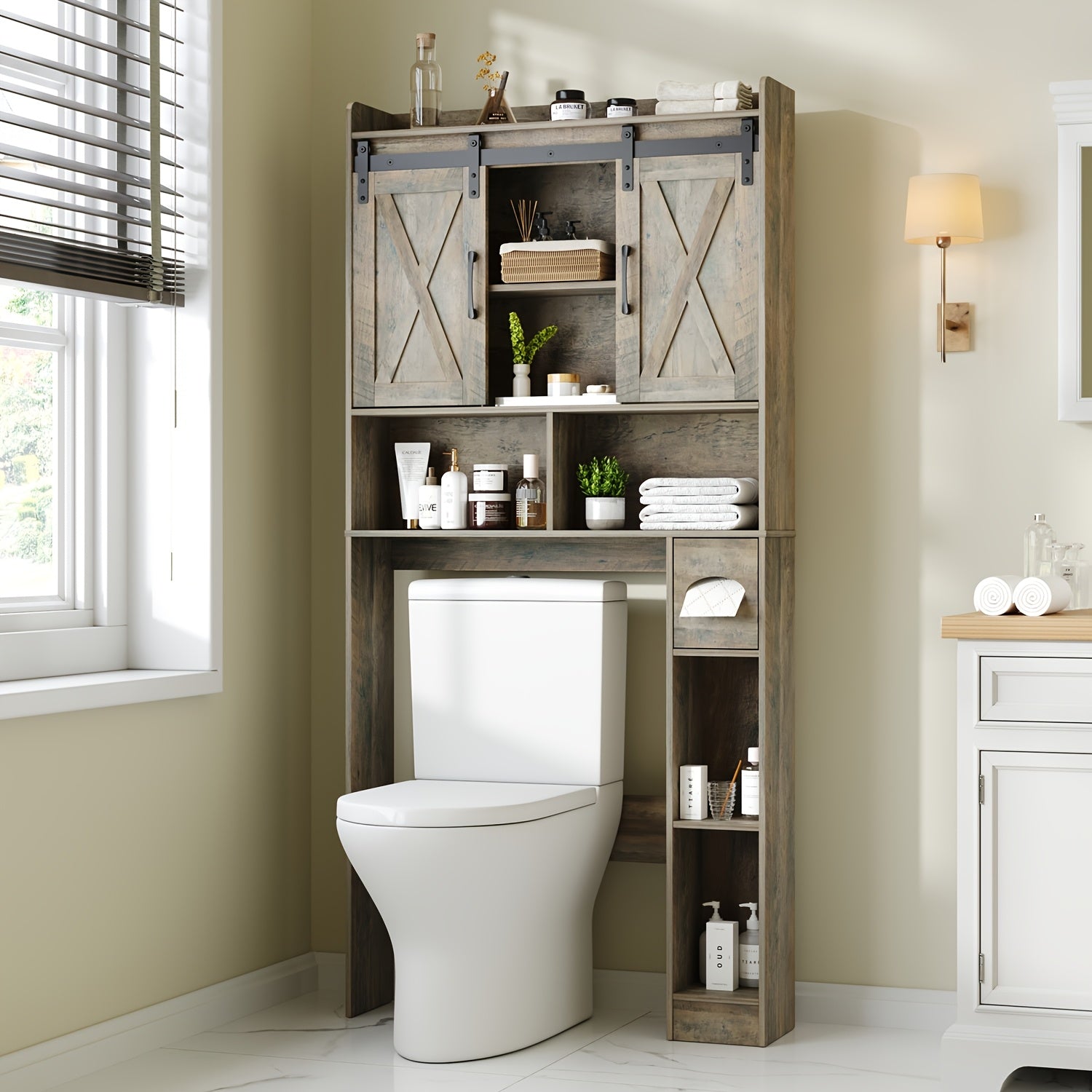 toilet storage cabinet toilet paper holder stand space