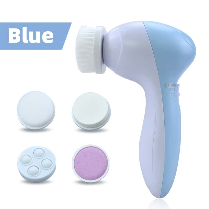 5 in 1 multifunctional facial cleansing device electric
