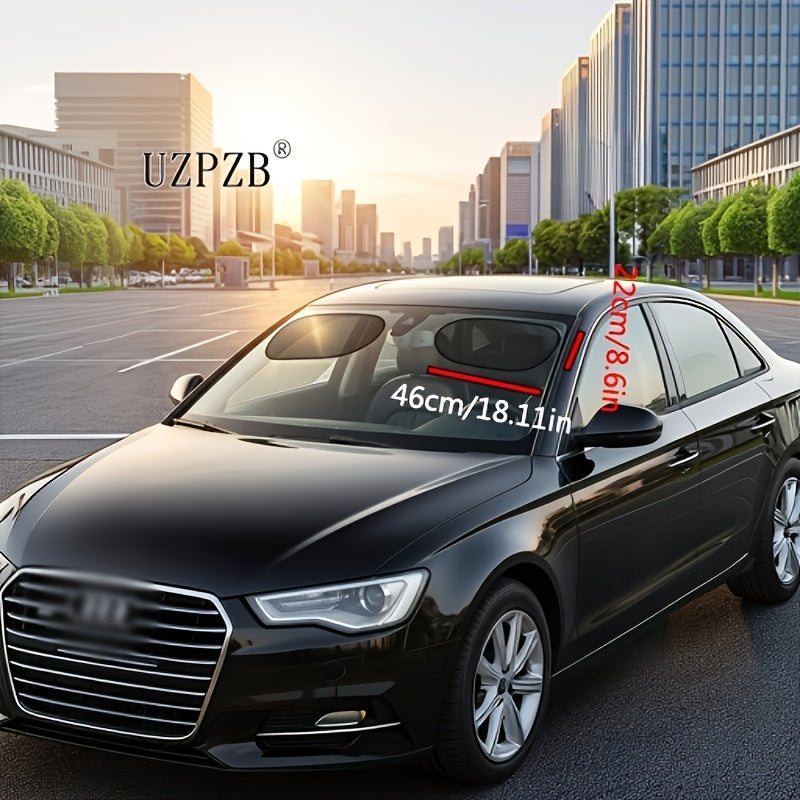 car sunshade blocks sunlight without obstructing driving