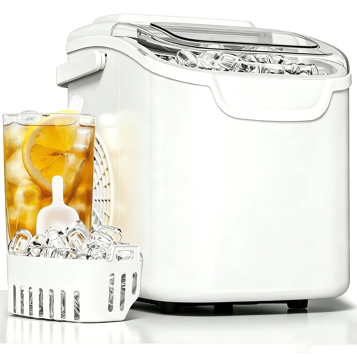 ice makers countertop 26lbs in 24hrs portable ice maker