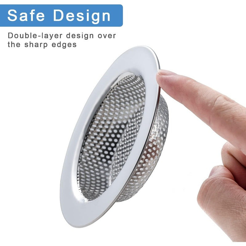 2 pcs sink strainer kitchen sink drain basket