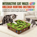 multifunctional felt cat treasure hunt brain toy box tool