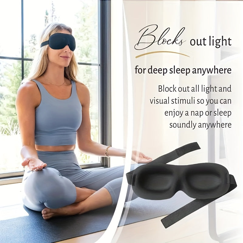 yoga rest sleep 3d stereoscopic eye mask   style