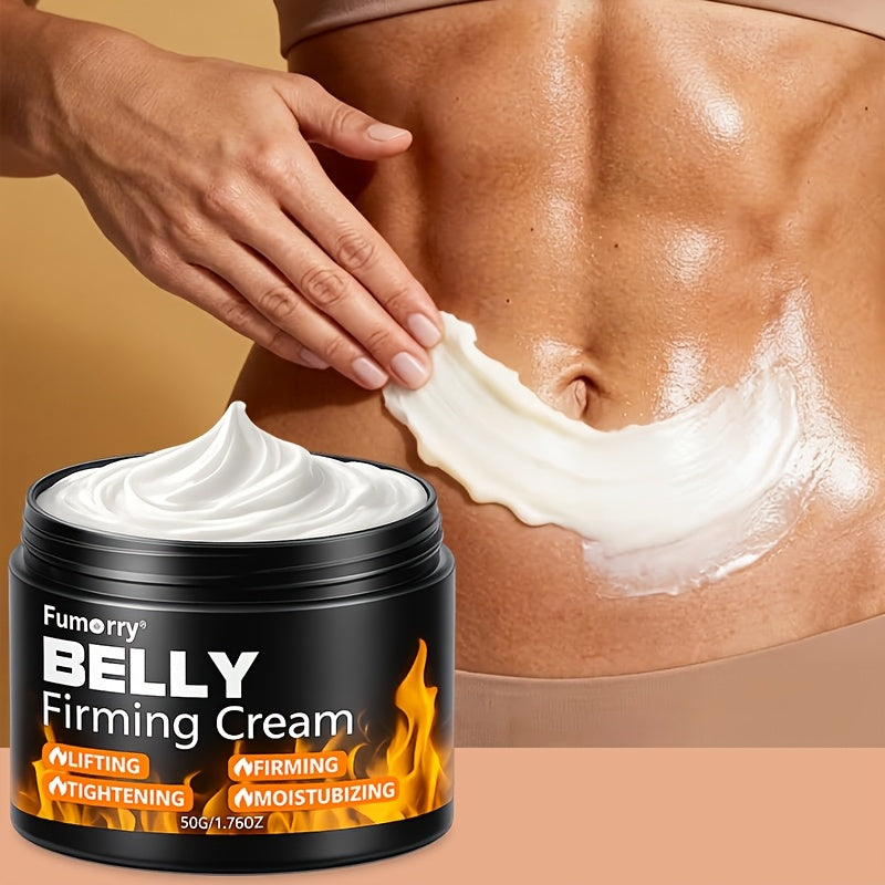 belly firming body hot cream provides deep hydration