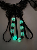 glow in dark double row large   a 1 6cm