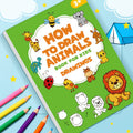 1 book 32 pages draw animals childrens book