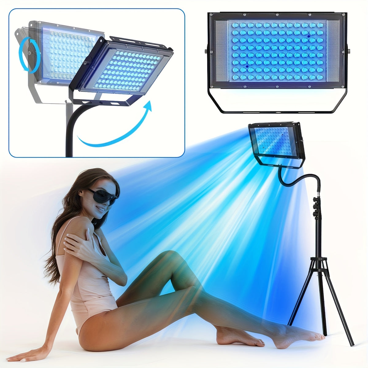 esy professional tanning lamp adjustable tripod quick 1