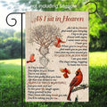 1pc memorial   garden flag rest in heaven a