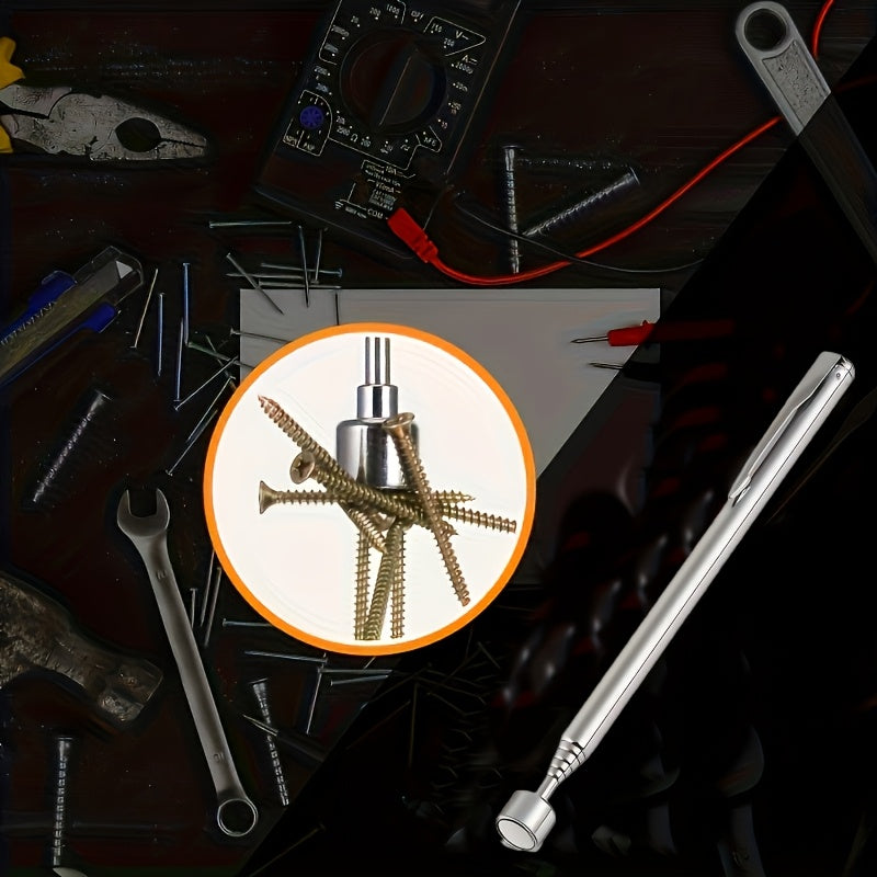 3 in 1 stainless steel telescopic magnetic tool manual iron