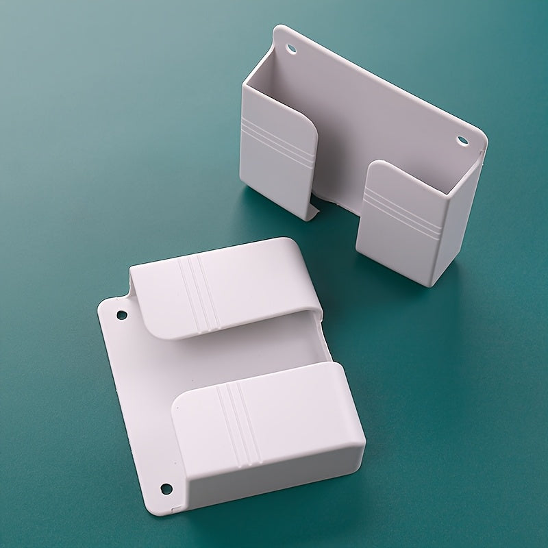 modern kitchen storage shelf phone holder