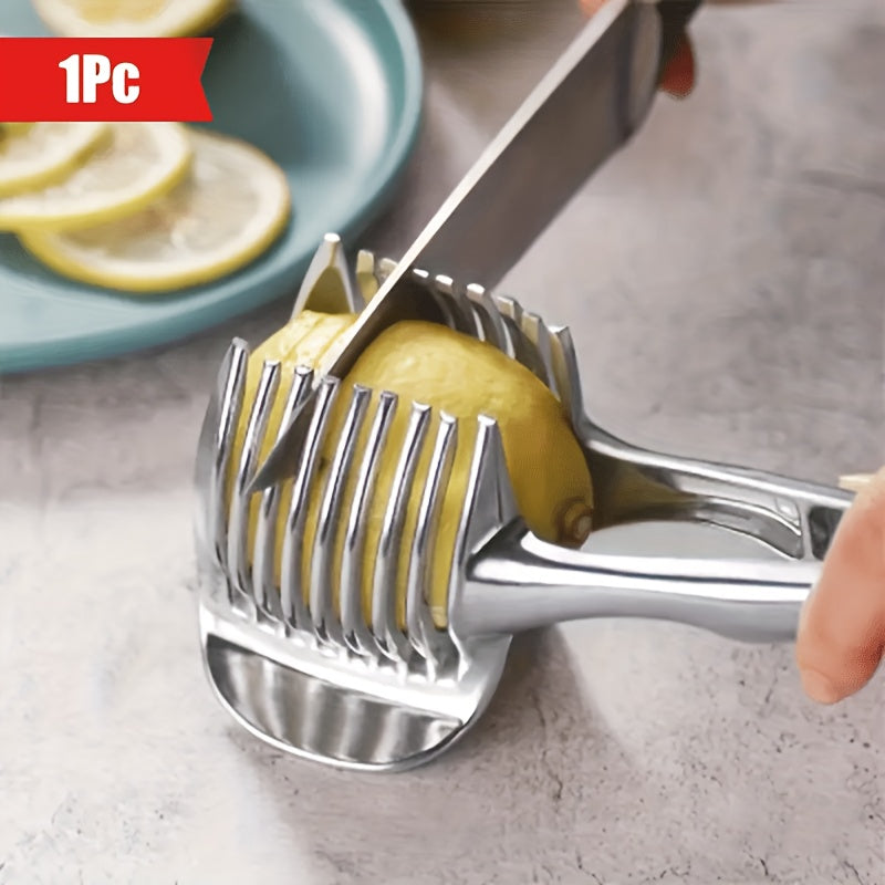 1pc lemon slicer tomato slicer aluminum lemon slicer