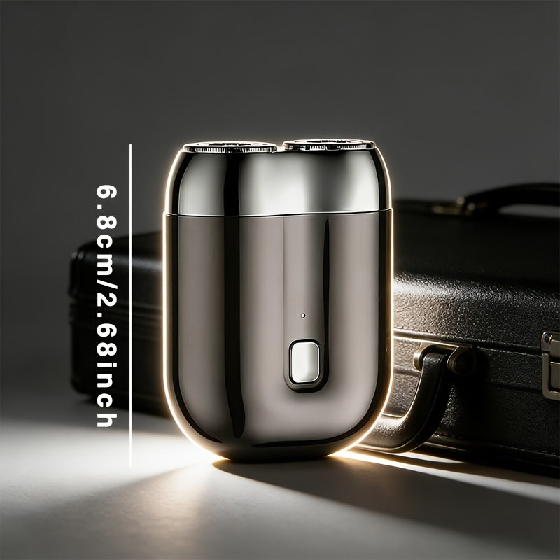 portable electric shaver floating head system washable
