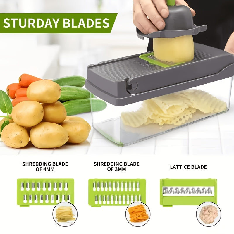 16 in 1 vegetable chopper professional onion chopper