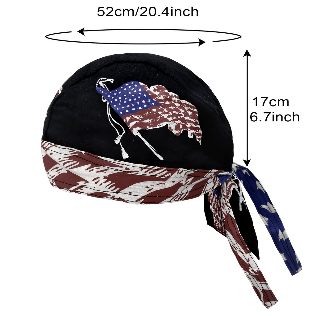 3pcs mens bandana skull cap breathable moisture wicking