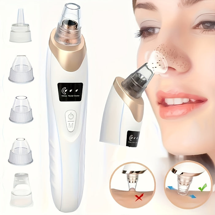 rechargeable blackhead remover pore cleanser set usb