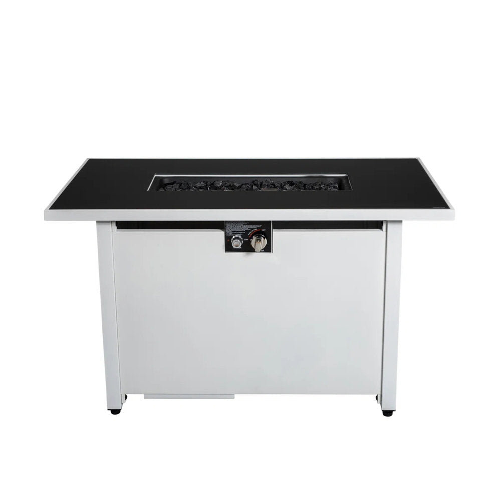 43 Metal Rectangular Fire Pit ¨C Outdoor Patio Heating Table