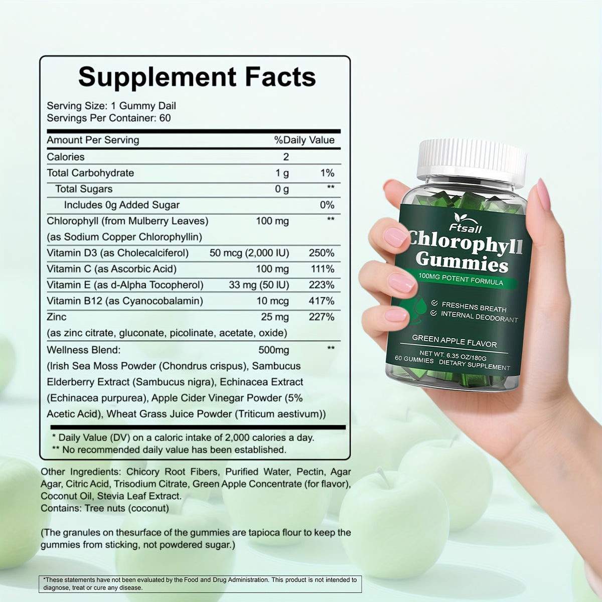 ftsall   gummies vitamin c d3 e b12   irish sea