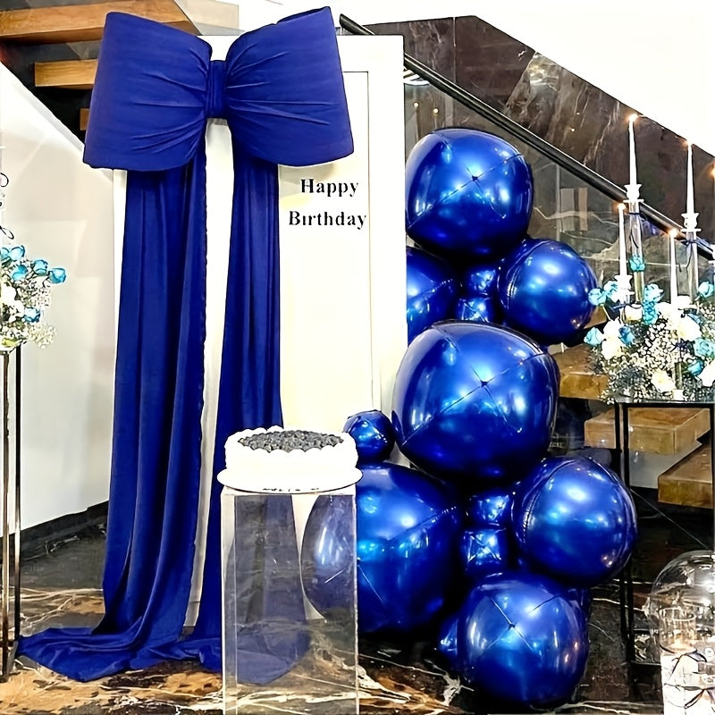 5pcs blue inflatable mirror ball set 2pcs 10 inch 2pcs 15