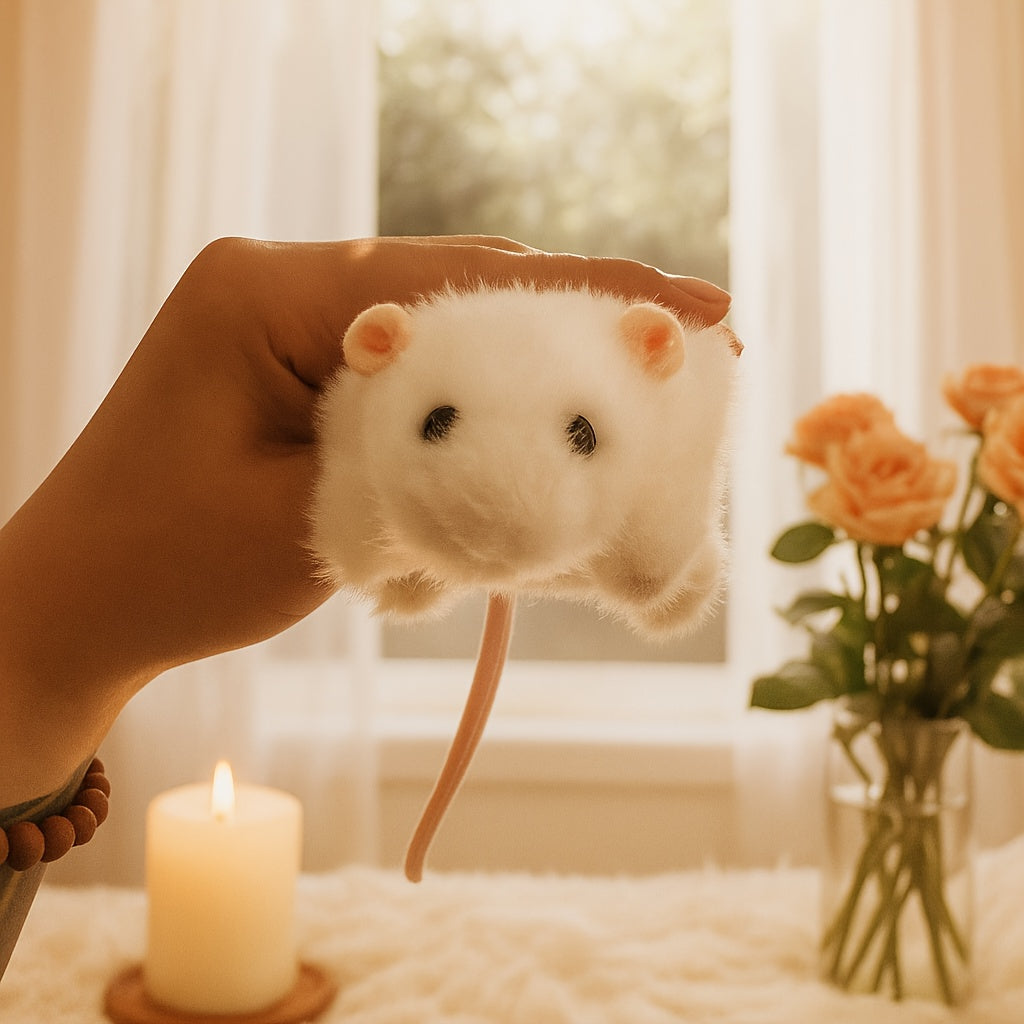 cute rat stuffed animal realistic rat plush gifts decor soft