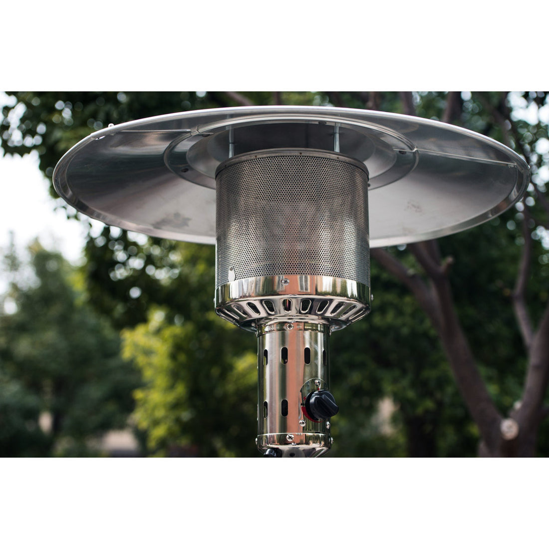 47,000 Outdoor Patio Propane Heater, Portable Wheels 88-Inch Standing Gas, Stainless Steel Burner For Garden, Yard, Party, Restaurant - 88 Inch 47000 With Wheels,