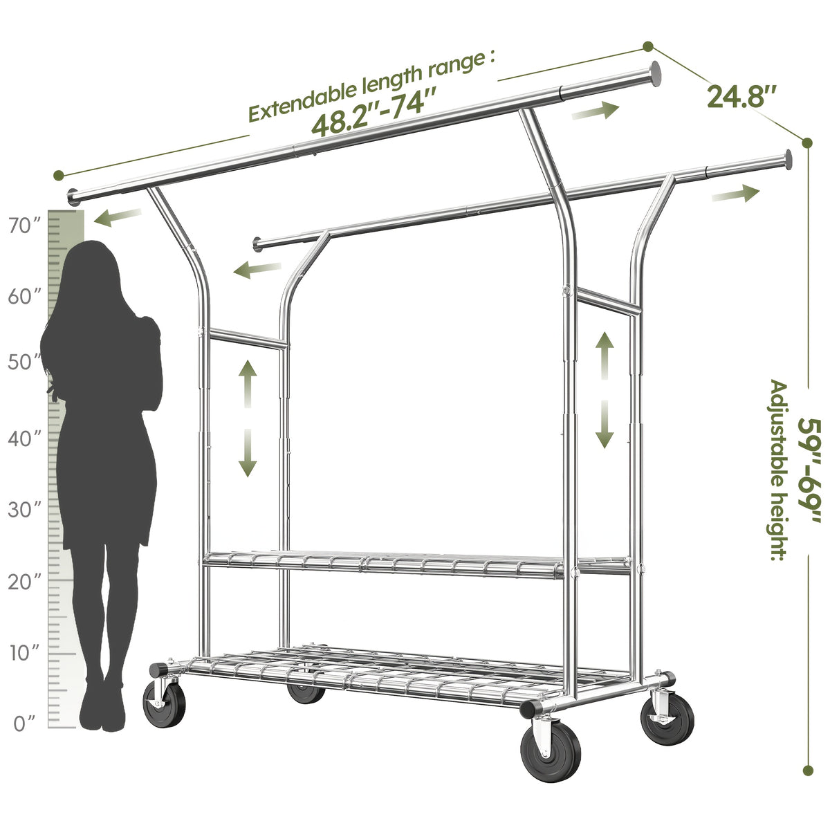 heavy duty quilt rack 630 lbs load capacity multi functional