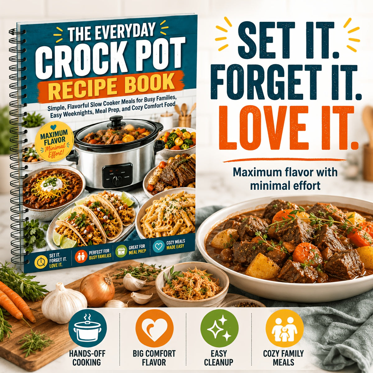 everyday   recipe book simple slow cooker meals busy