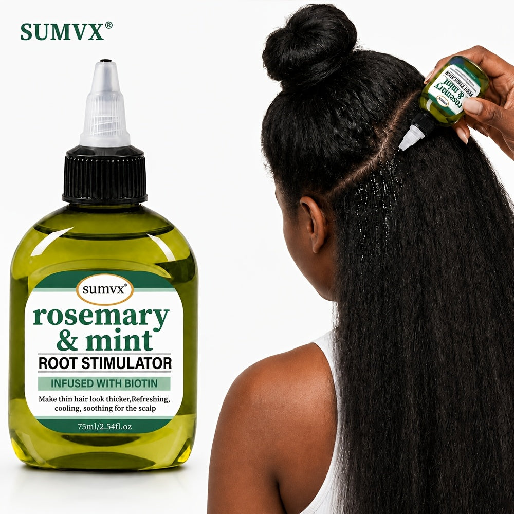rosemary peppermint hair oil contains biotin rosemary
