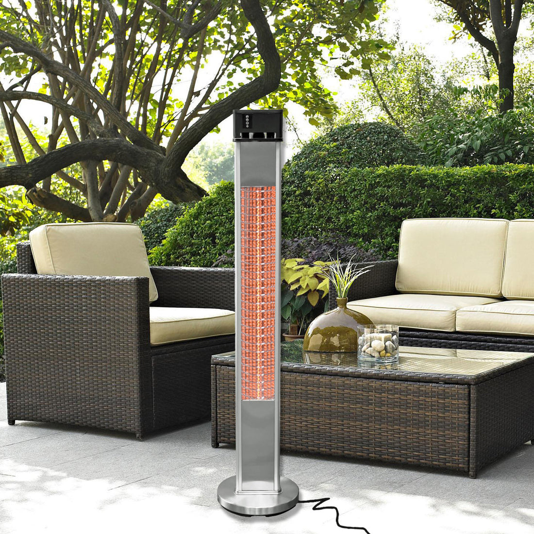 5100 Electric Standing Patio Heater