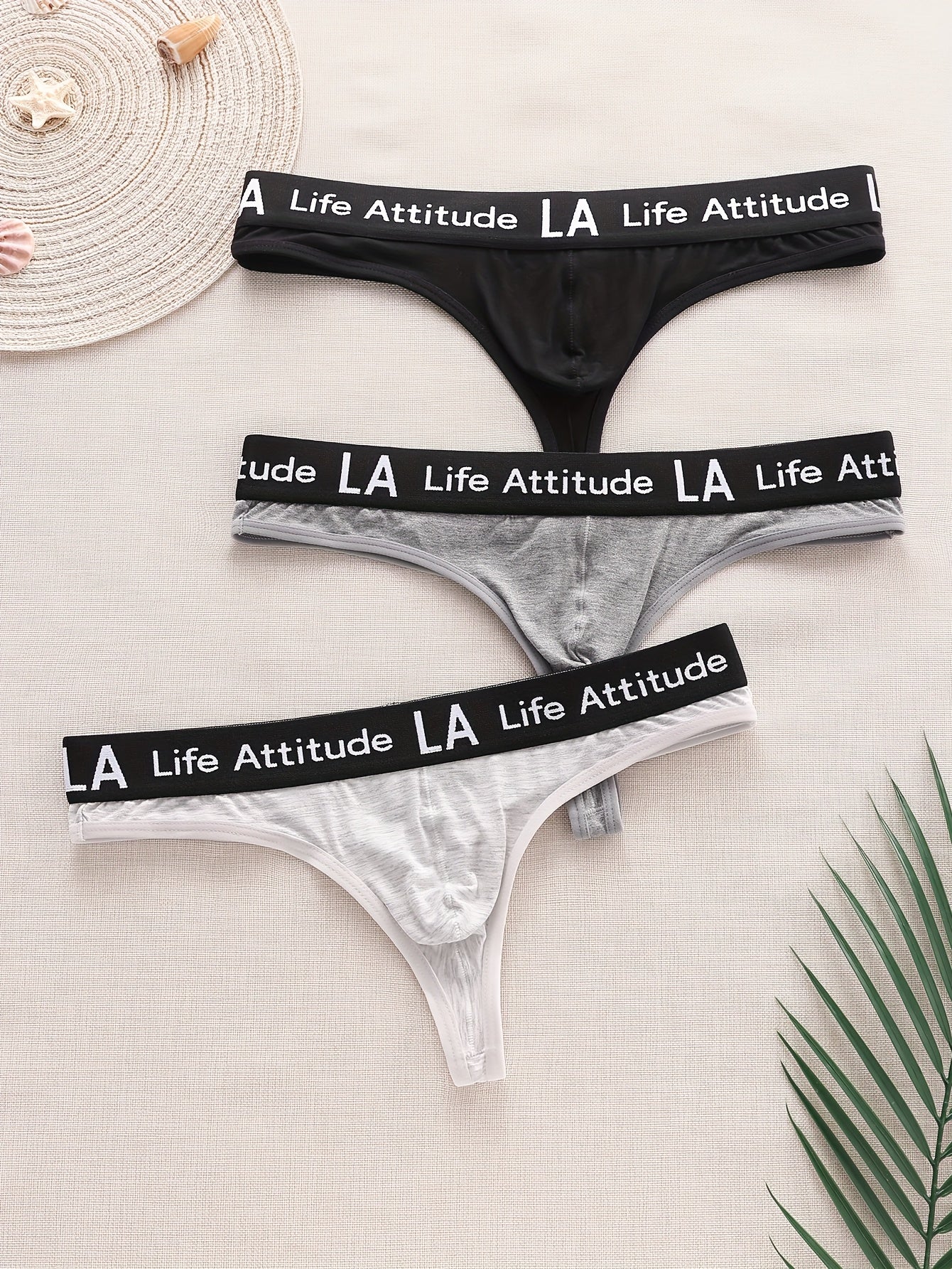 set     stylish breathable low   underwear in
