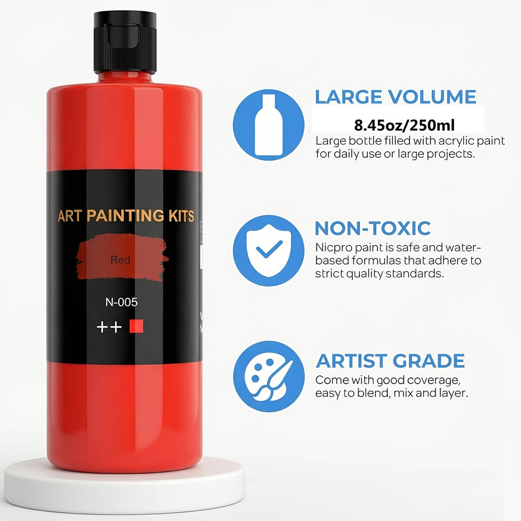 18 colors 250 ml bottle painting art supplies art supplies
