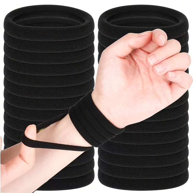 49 98pcs   hair tie super elastic hair rope durable