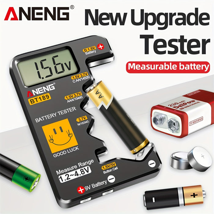 tester suitable 9v 6f22 batteries 1