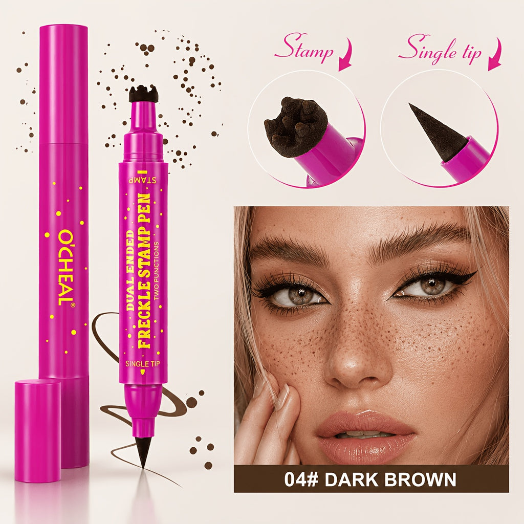 double headed freckle stamp eyeliner pen long lasting